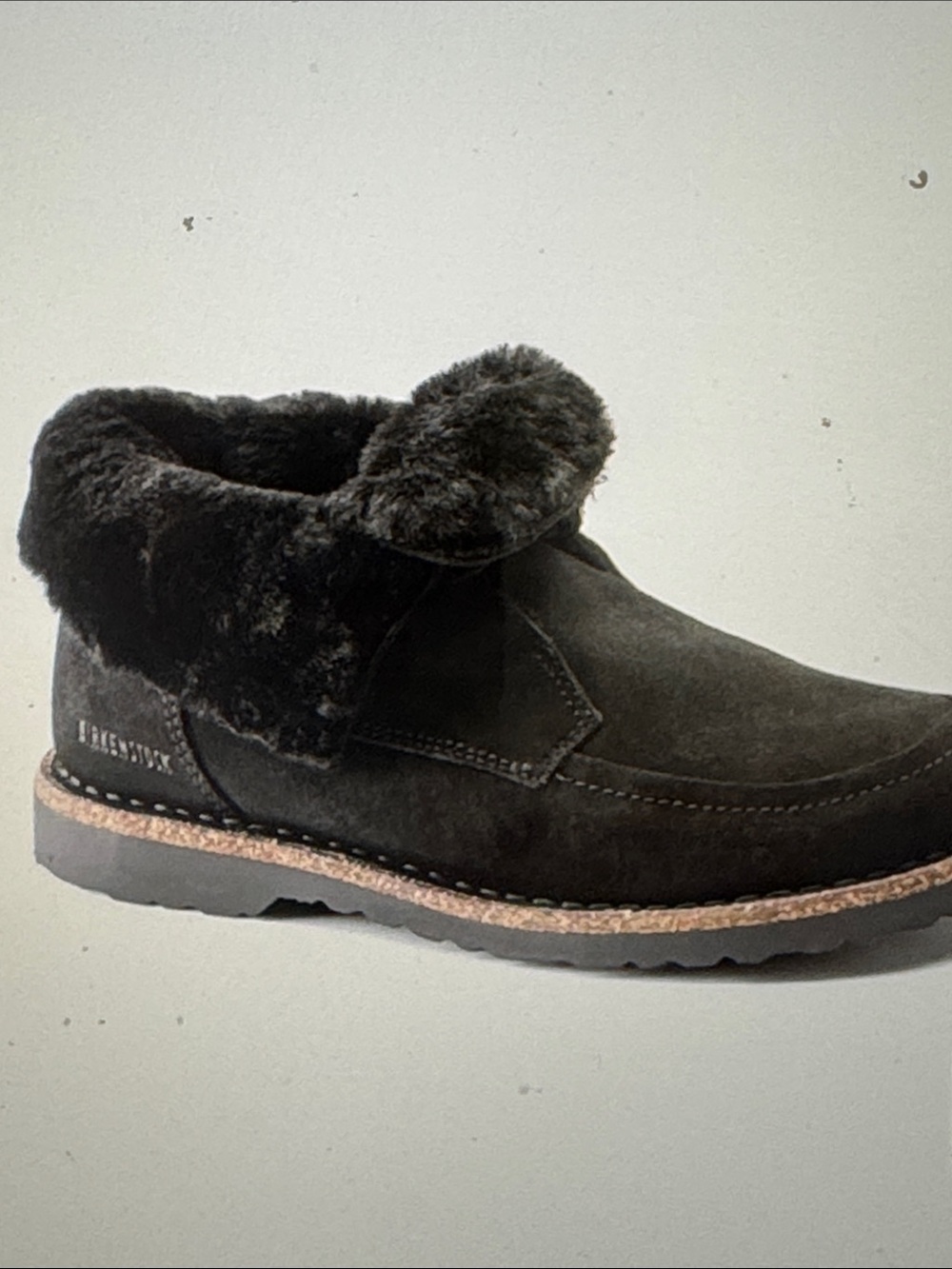 Birkenstock bakki black suede mini boots chukka hardly used sz 41